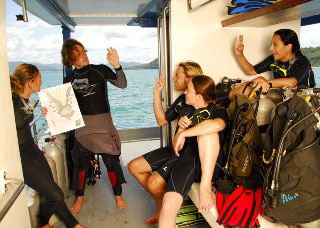 Loads of Phi Phi diving fun aboard the MV Greta