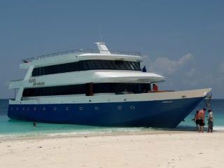 The Baani Adventurer is a Maldives liveaboard diving boat